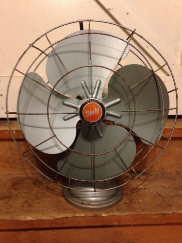 Vintage diehl 110-120 volts 60 cyc. 1.4 amp.  electric fan for sale