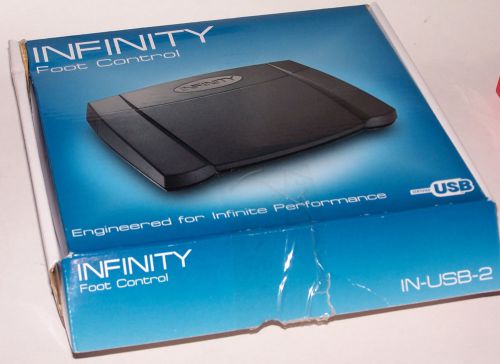 Infinity Foot Control Pedal Model IN-USB-2 Infinit Performance