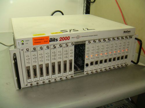 Spirent SmartBits 2000 SMB-2000 W/10x SX-7410B, 8x SX-7210   #TQ96