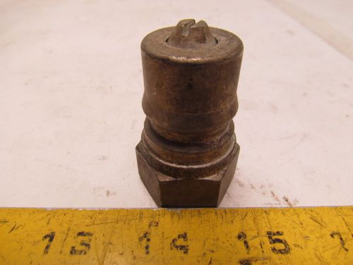 Hansen 4-k26 1/2&#034;npt quick coupling male hydraulic coupler nipple steel for sale