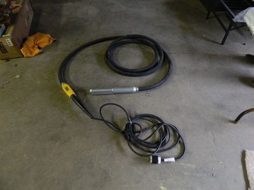 New wyco w416-321 high cycle electric concrete vibrator, 230 v for sale
