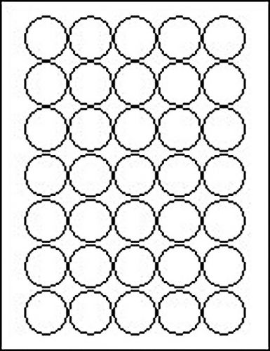 1.4&#034; Circle / Round Laser/Inkjet Sheet Labels - 500 sheets