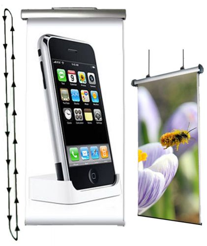 36&#034; Rotating / Revolving / Scrolling Banner Display Stand