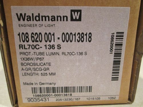 New Waldmann RL70C-136 S CNC Glass Tube Machine Light 108 620 001-00013818 *NEW*
