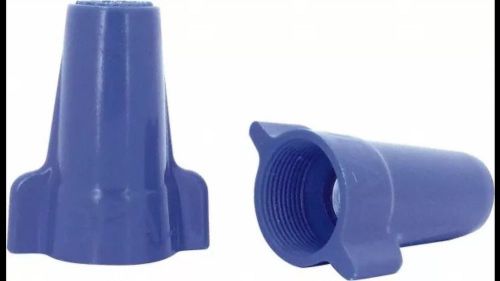 IDEAL 30-454 Wing Nut 454, Blue, Box of 25