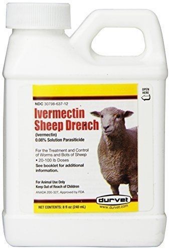 Ivermectin Sheep Drench 8 oz. , New, Free Shipping