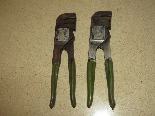 ^^ LOT OF TWO THOMAS &amp; BETTS WT-200   CRIMPING CRIMPER TOOLS   (PPP)