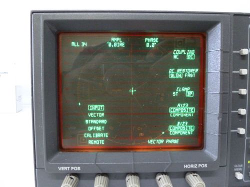 Tektronix 1750A Waveform Vector Monitor
