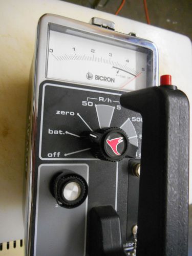 Bicron (Thermo) RSO-50E - Beta &amp; Gamma Detector &amp; Survey Meter -- Tested &amp; Works