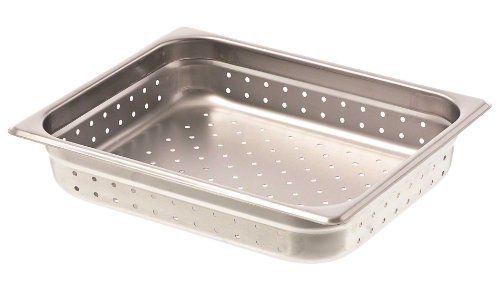 Browne (22122p) 3&#034; half-size perforated steam pan for sale