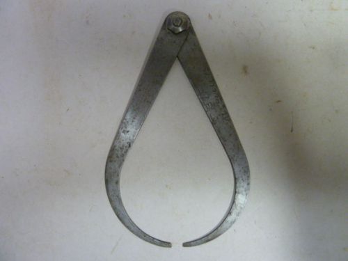 Vintage Machinist Tool - 6-1/2&#034; Brown &amp; Sharpe B&amp;S #821 outside caliper