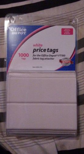 Price Tags 1000 Tags Office Depot FT100 Fabric Tag Attacker
