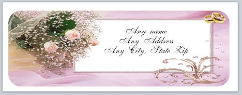 30 Personalized Return Address Labels Wedding Buy 3 Get 1 free (c740)