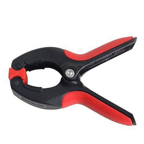 Craftsman 1 in. Spring Clamp Pivoting Jaw Ends Non-slip Handles Hand Tool