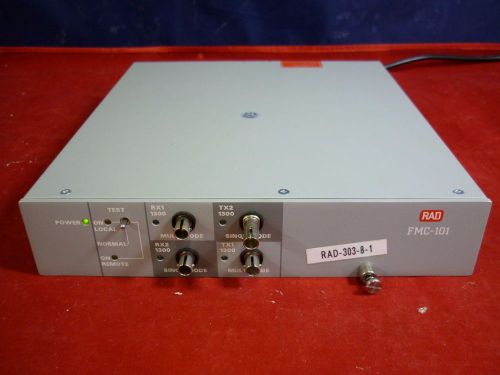 RAD FMC-101 Fiber Optic Mode Converter 850/1300 nm ST Transparent Conversion