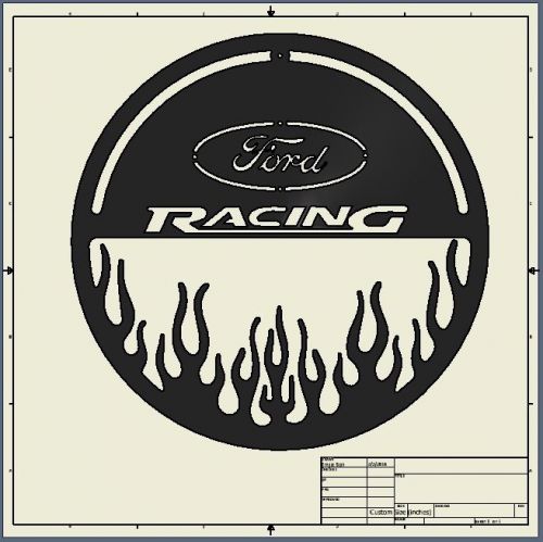 Dxf File ( ford_racing )