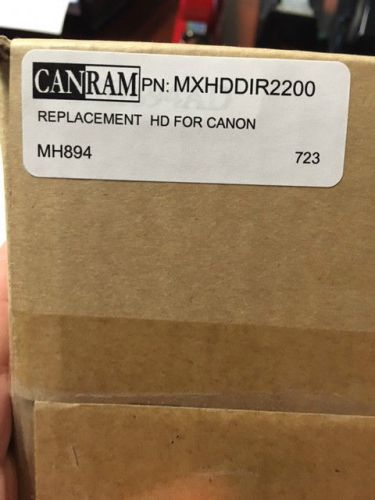 CANRAM replacement hard drive for CANON COPIERS IR 2200, 2800, 3300 MXHDDIR2200