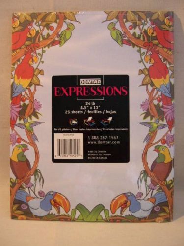 (2) PACKS ~TROPICANA  McCaw / PARROT  STATIONERY PAPER ~ 25 SHEETS IN EACH