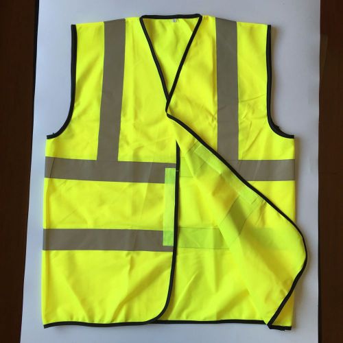 Yellow Mesh Neon  High Visibility Safety Vest,XXL,Unisex, ANSI/ ISEA 107-2010