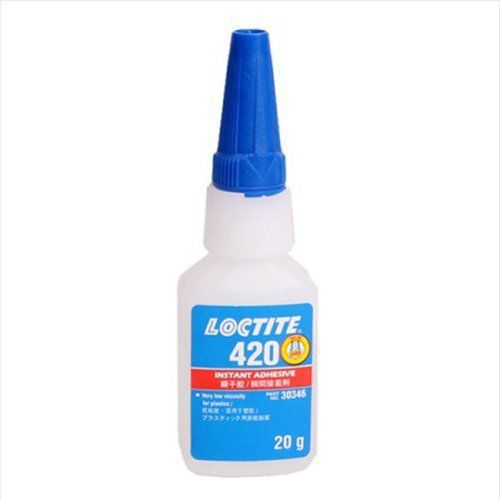 2 of loctite 420 super bonder instant adhesive 20g free ship for sale