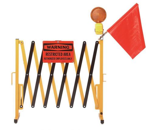 Versa guard collapsible barrier 48&#034; h x 136&#034; l, orange/black, vg-2048-c /cnt/ rl for sale