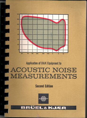 Application of Bruel &amp; Kjaer Equipment to Acoustic Noise Measurements