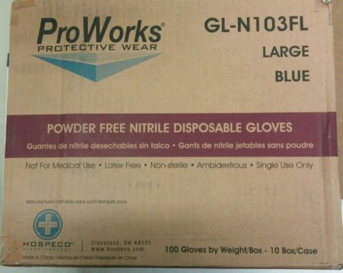 ProWorks Protective Wear GL-N103FL Large Blue