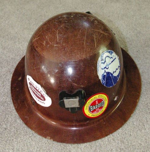 Vintage  MSA Skullgard  Mine Mining  Safety Hard hat Geologist MIne Worker
