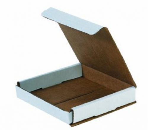Corrugated cardboard shipping boxes mailers 6&#034; x 6&#034; x 1&#034; (bundle of 50) for sale