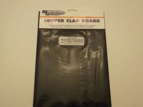 612 MG Chemical PCB COPPER CLAD POS 6X9&#034; 1-SIDE  QTY 1