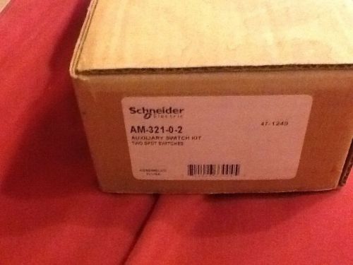 SCHNEIDER AM-321-0-2 AUXILIARY SWITCH KIT TWO SPDT SWITCHES
