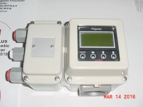 Yamatake Azbil MagneW 3000 Flex+ Plus Smart Electromagnetic Flowmeter Converter