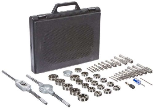 Drill America DWT45PC-MM-SET 6-24mm NC &amp; NF Carbon Steel Tap and Die Set, New