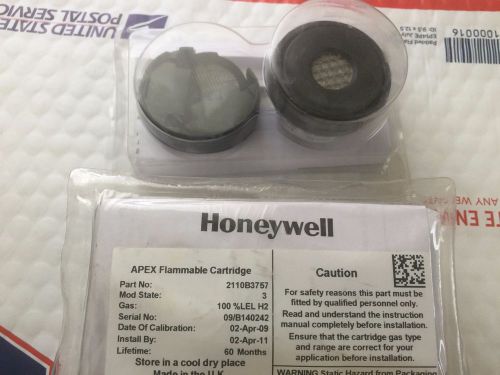 2 Honeywell 2110B3757 Apex Flammable Cartridges New
