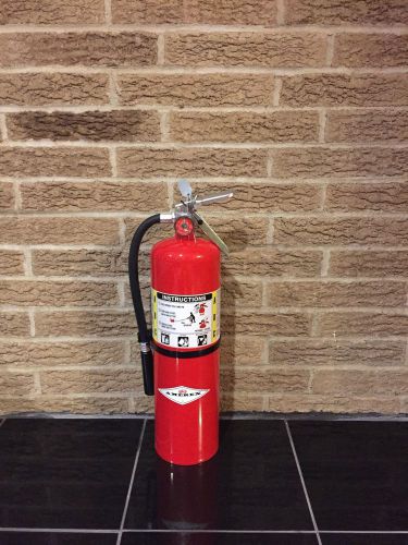 Fire extinguisher 10lb abc amerex new inspection tag brand new in box for sale