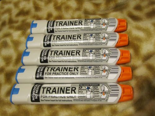 Epipen Epi Pen Epinephrine Training Device Trainer Cpr First Aid New Lot x5