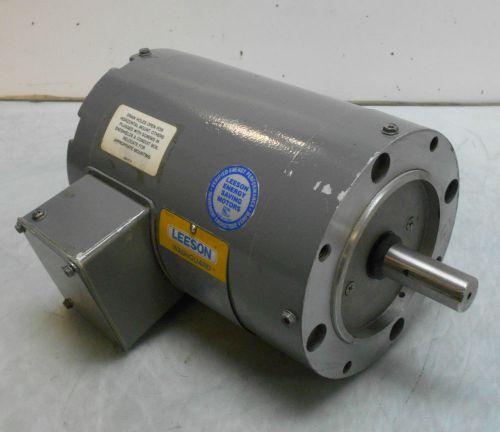 Leeson Washguard Motor, # C143T17VC01F, 1 HP, Used, Warranty