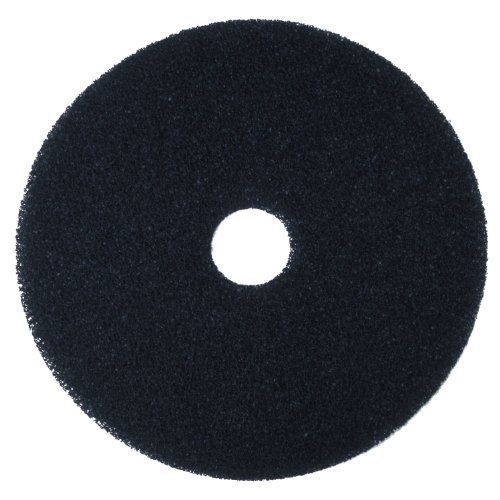 3m black stripper pad 7200, 17&#034; floor care pad (case of 5) 117859 for sale