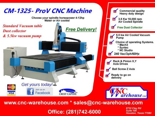 CNC Warehouse CNC Router/Engraver/3D Carver Model CNCW-5198-ProV