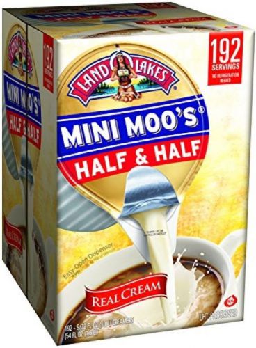 Land Lakes Mini Moos Creamer, Half And Half Cups, 192 Count