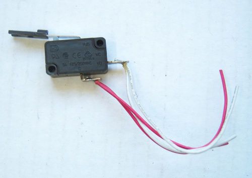 for Ativa DQ120D Diamond-Cut Shredder ~ OEM Part: VM5 5A Microswitch (4-wire)