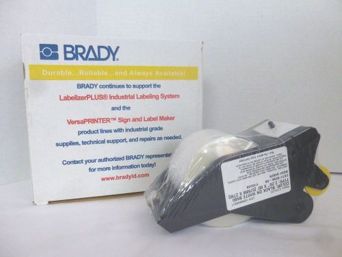 Brady versaprinter black on white 2.25&#034; x 90&#039;  label cartridge b580  #64828 for sale