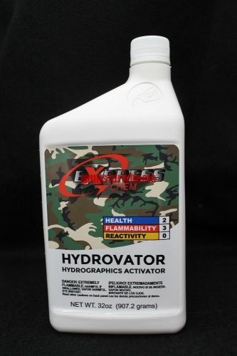 1 quart 32oz hydrovator hydrographics water transfer activator film tank dip kit for sale