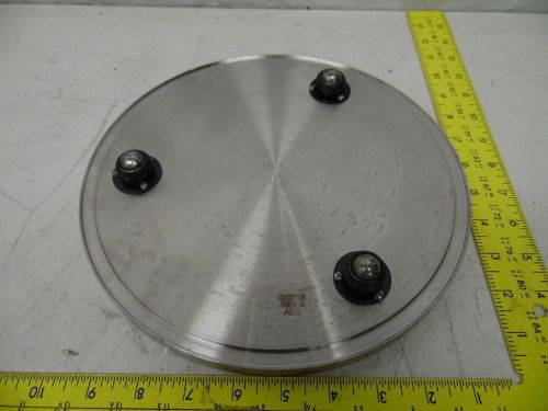 A&amp;N High Vacuum ISO200 Stainless Steel Blank w/ Ball Casters