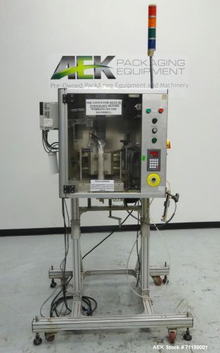 Used- tripack model lsa-160 automatic shrink sleeve labeler  or neck bander with for sale