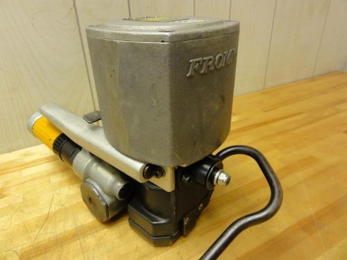 Nice fromm a384 pneumatic sealless steel strapping tool, 1/2&#034;, thick .015 - .020 for sale