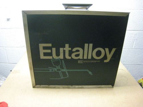 Eutectic Castolin Eutalloy Oxy-Acetylene Metal Spray Torch Material &amp; Case