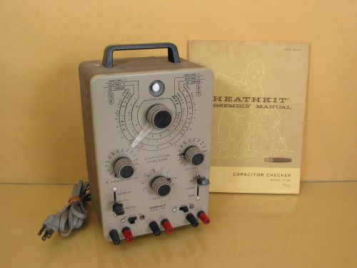 Heathkit IT-28 Capacitor Checker Tester Restored and Calibrated