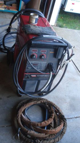Lincoln Electric 240-Volt MIG Flux-Cored Wire Feed Welder Power MIG 300
