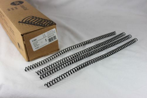 Box  gbc 8mm coils for spiral binding black 8mm gbc color coil 9555010g for sale